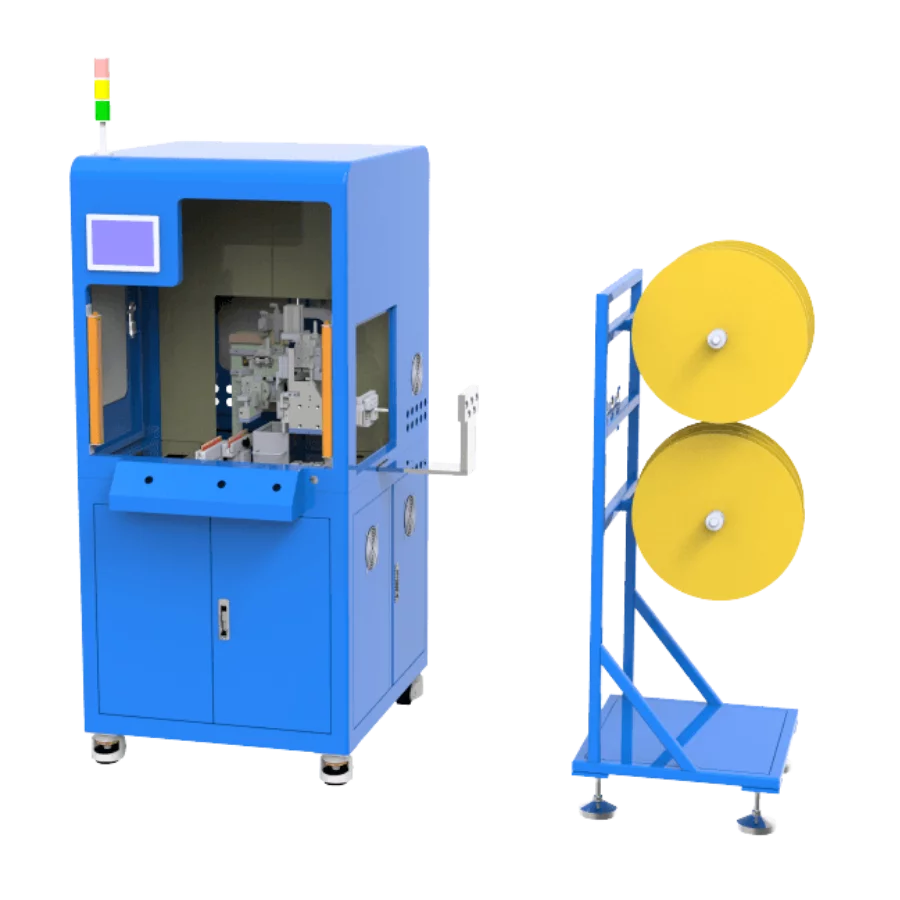 电子雷管芯片自动套热缩管机